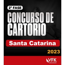 2ª Fase Cartórios Santa Catarina (SC) - Matérias Específicas - KUMPEL (VFK 2024)